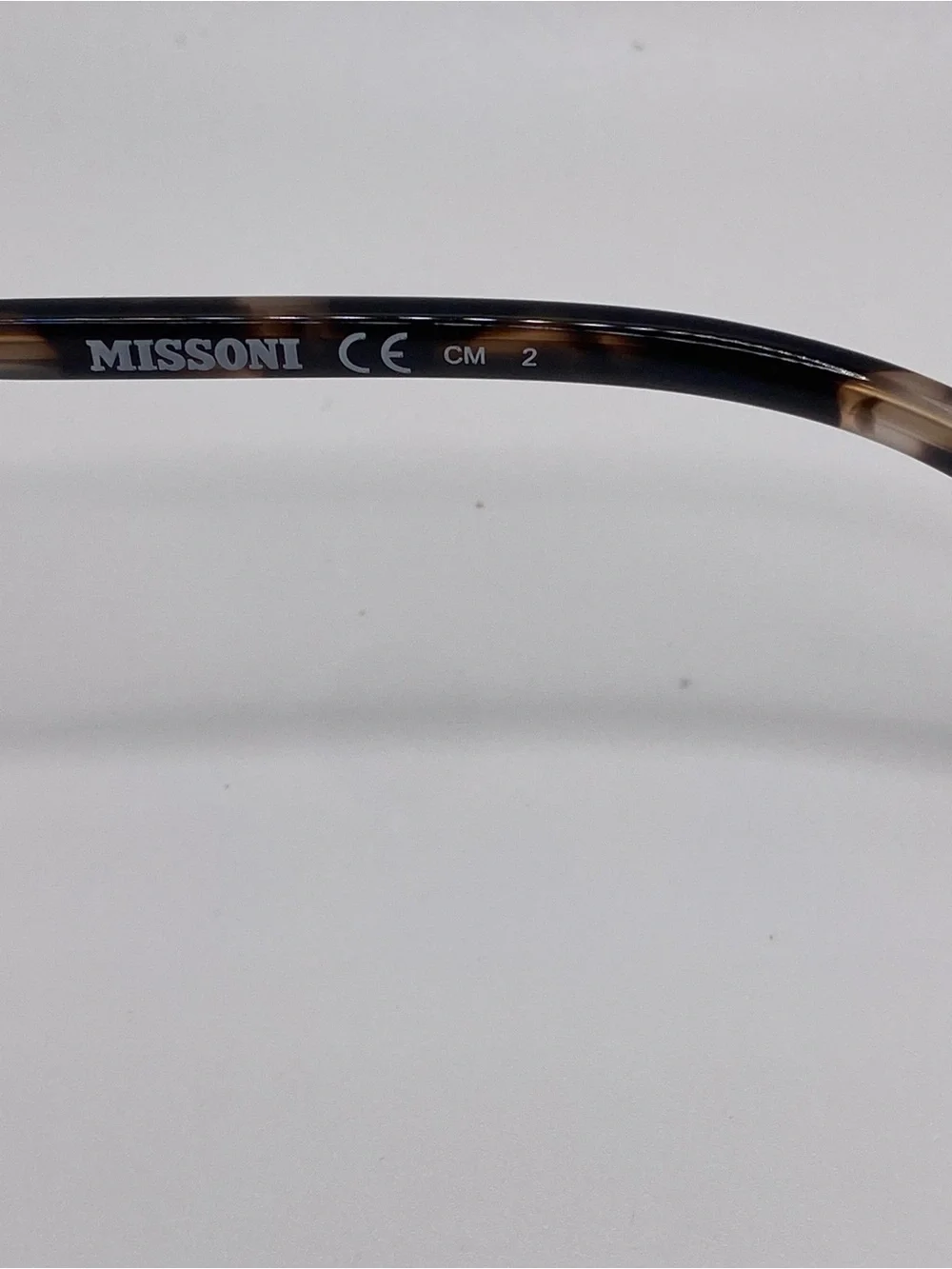 Missoni MIS 0119/S 0J5G-PR Gold Gray Sh Brown 60-15-140 Rimless Sunglasses
